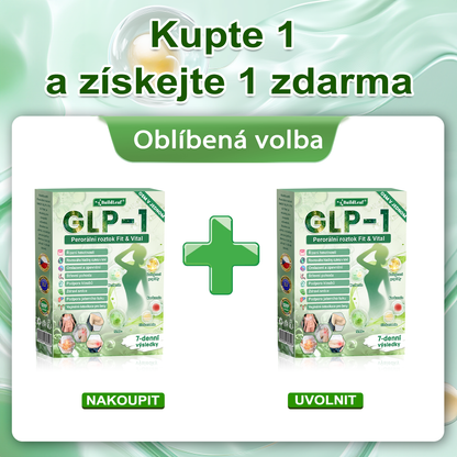 🌿Oficiální obchod ČR | BuildLeaf® GLP-1 8-v-1 Fit & Vital Řešení (Jednou denně, viditelné změny za 7 dní)  Obezita, kardiovaskulární zdraví, cukrovka, spánková apnoe, zdraví střev, problémy se klouby a další 🍀🍀