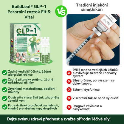 🌿Oficiální obchod ČR | BuildLeaf® GLP-1 8-v-1 Fit & Vital Řešení (Jednou denně, viditelné změny za 7 dní)  Obezita, kardiovaskulární zdraví, cukrovka, spánková apnoe, zdraví střev, problémy se klouby a další 🍀🍀