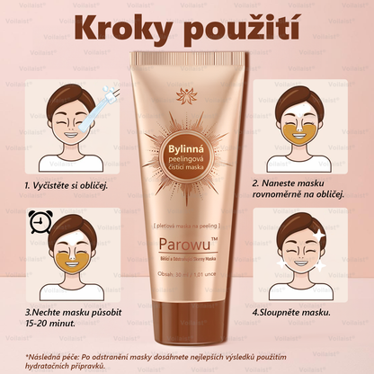 💟 Parowu™ Bělící a Odstraňující Skvrny Maska -✅Přírodní složky trvale odstraňují pigmentové skvrny, stařecké skvrny, pihy a sluneční skvrny🔥🔥