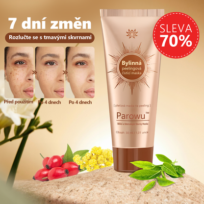 💟 Parowu™ Bělící a Odstraňující Skvrny Maska -✅Přírodní složky trvale odstraňují pigmentové skvrny, stařecké skvrny, pihy a sluneční skvrny🔥🔥